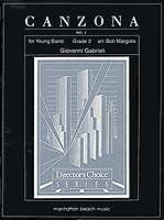 Canzona No. 1 Concert Band sheet music cover Thumbnail